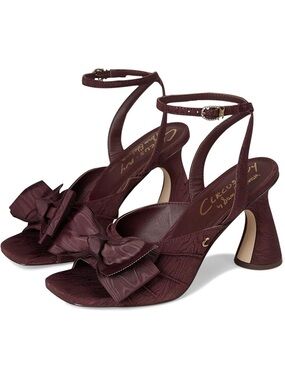Sam Edelman Plum Slingback Bow Heels